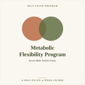 The Metabolic Flexibility Program (4 Weeks)